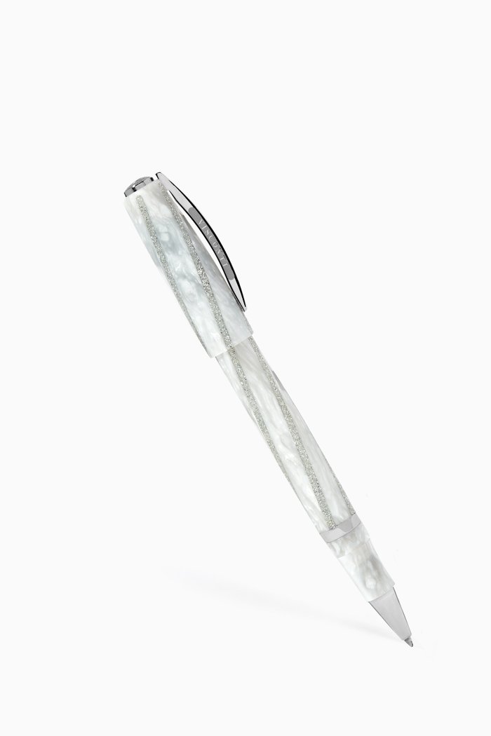 Divina Rollerball Pen, White