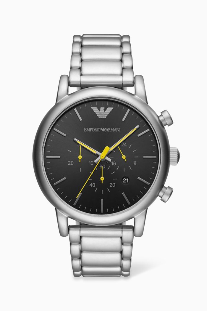

Luigi Chronograph Watch, Silver