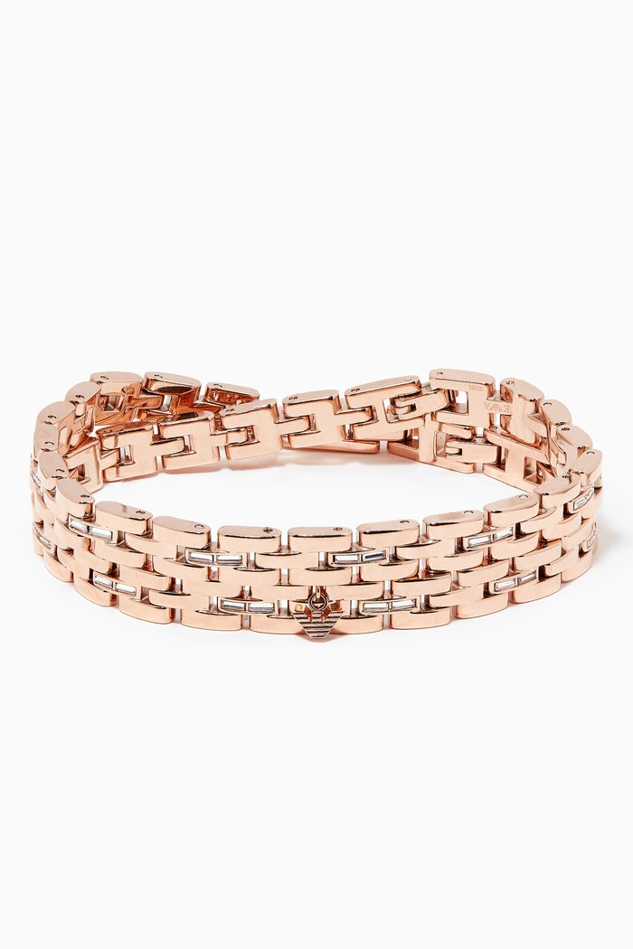 

Sentimental Bracelet in Stainless Steel, Rose gold