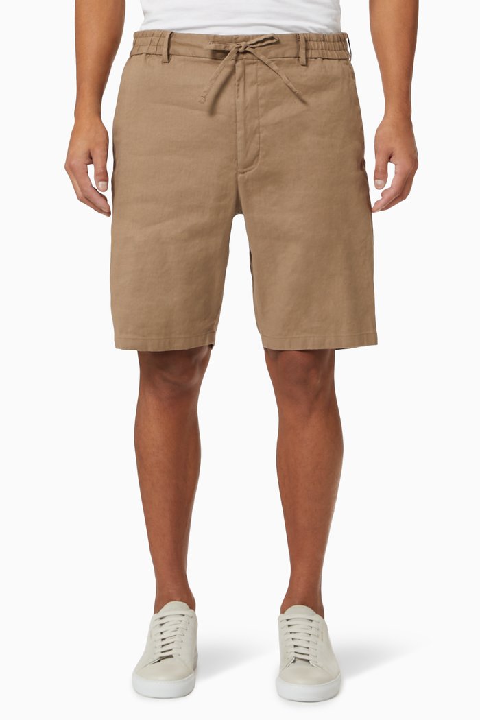 

Linen Blend Shorts, Neutral