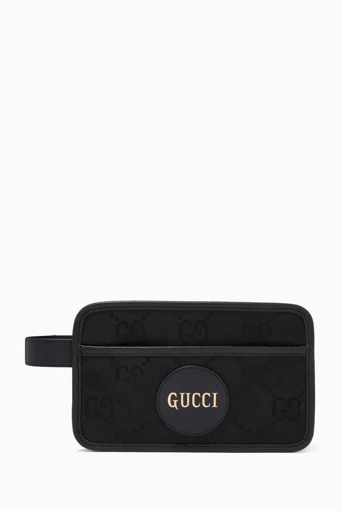 

Off The Grid Cosmetic Case in GG Nylon, Black