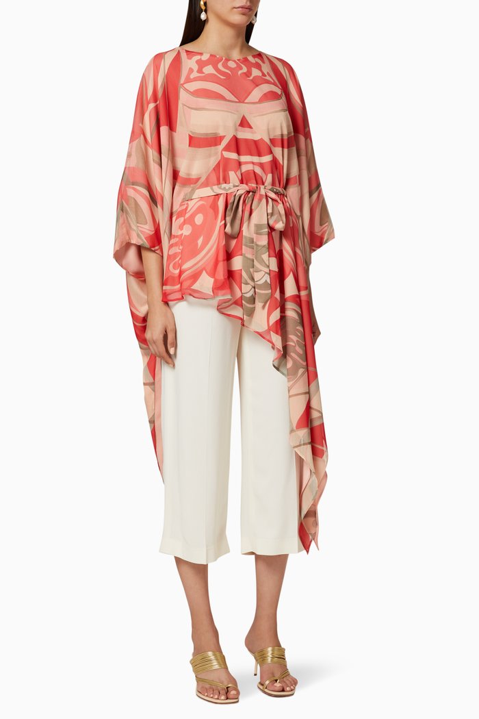 

Costa Printed Top, Pink
