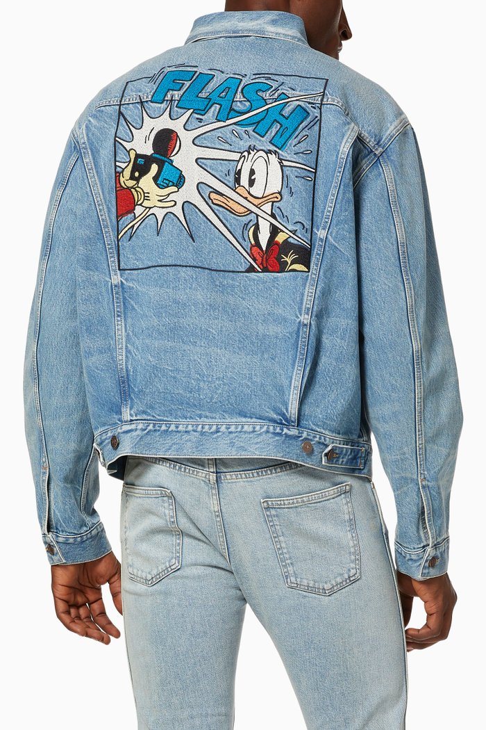 

x ©Disney Donald Duck Denim Jacket, Blue