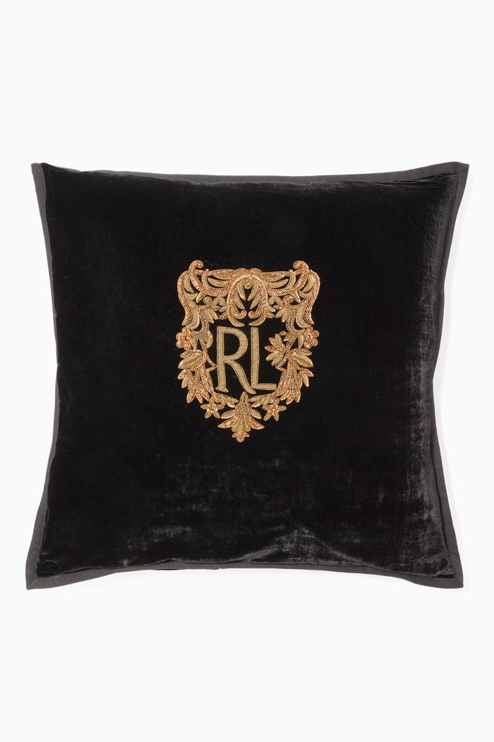 

Glenshire Throw Pillow, 20 x 20", Black