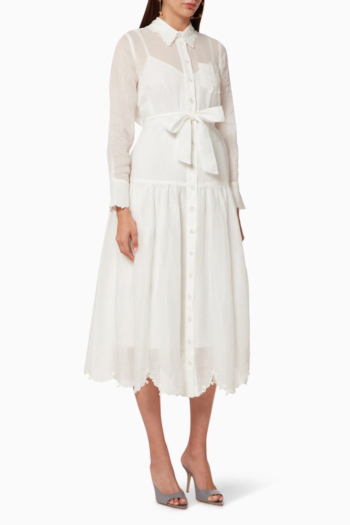 

The Lovestruck Shirt Dress, Neutral