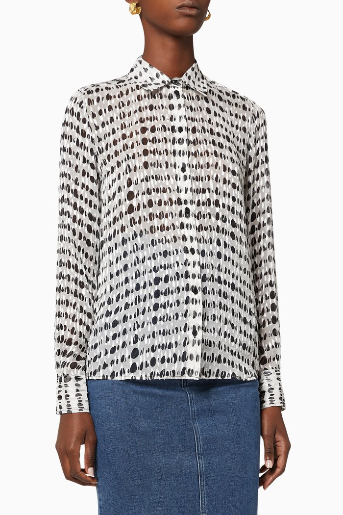 

Niccolo Devoré Shirt, White
