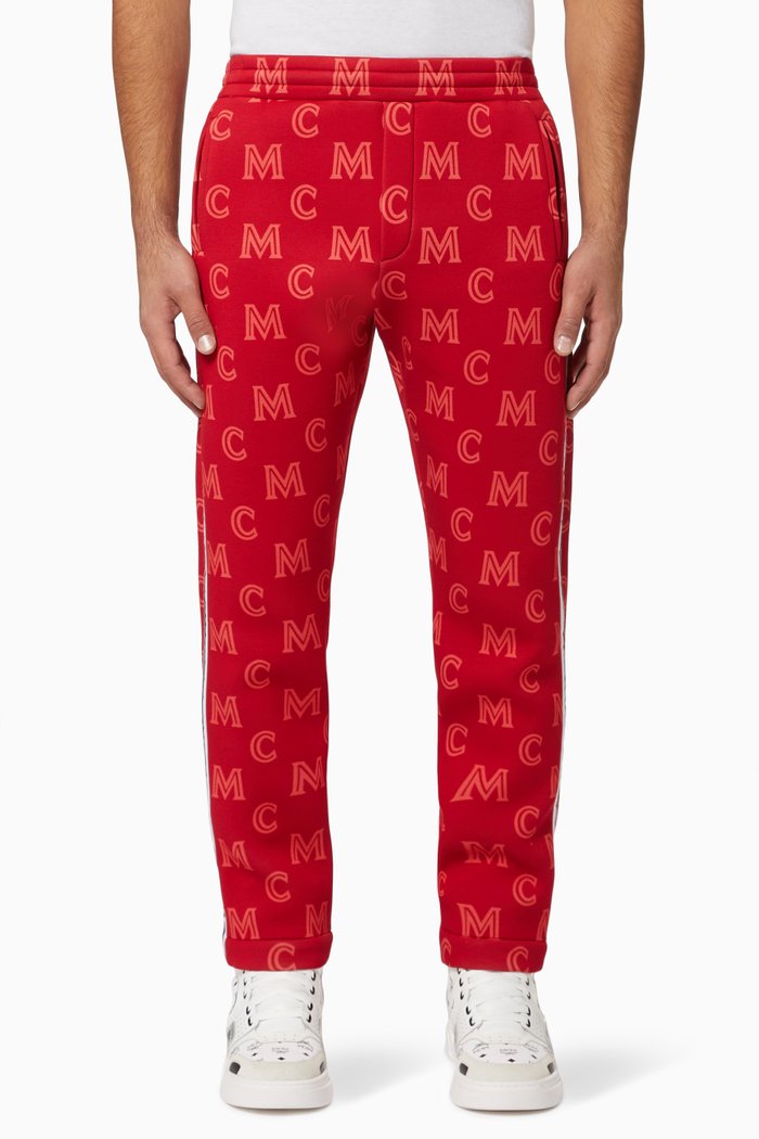 

Monogram Track Pants, Red