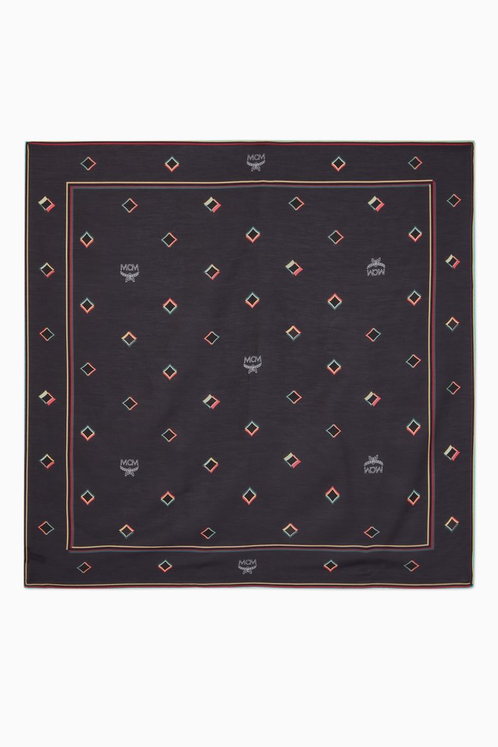 

Disco Diamond Print Scarf, Multicolour