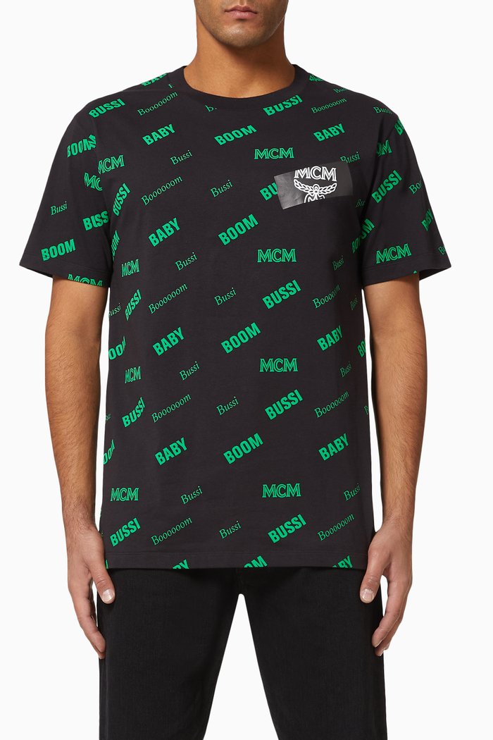 

Logo Print Cotton T-Shirt, Multicolour