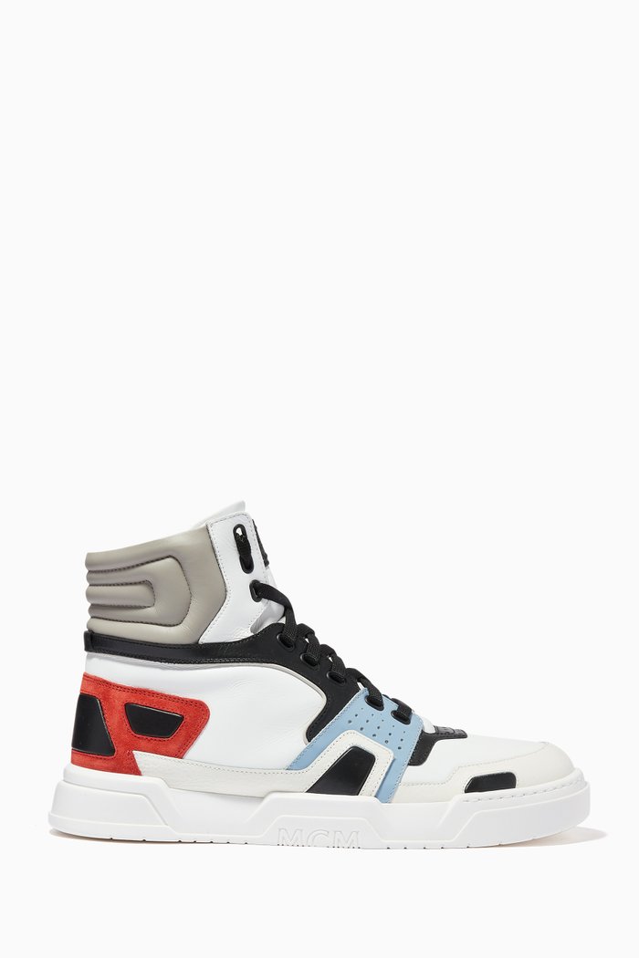 Mexas High-Top Sneakers, White