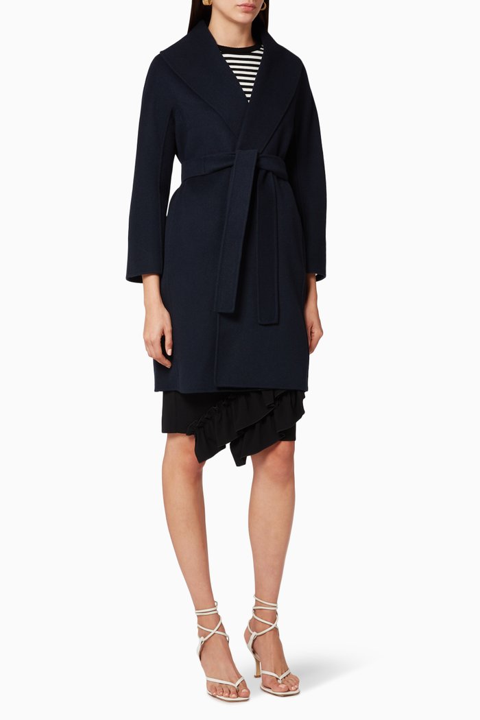 

Messi Wool Coat, Blue