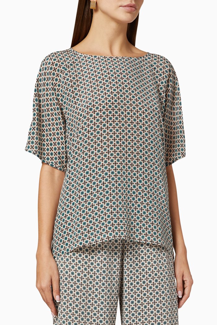 

Soledad Silk Top, Multicolour