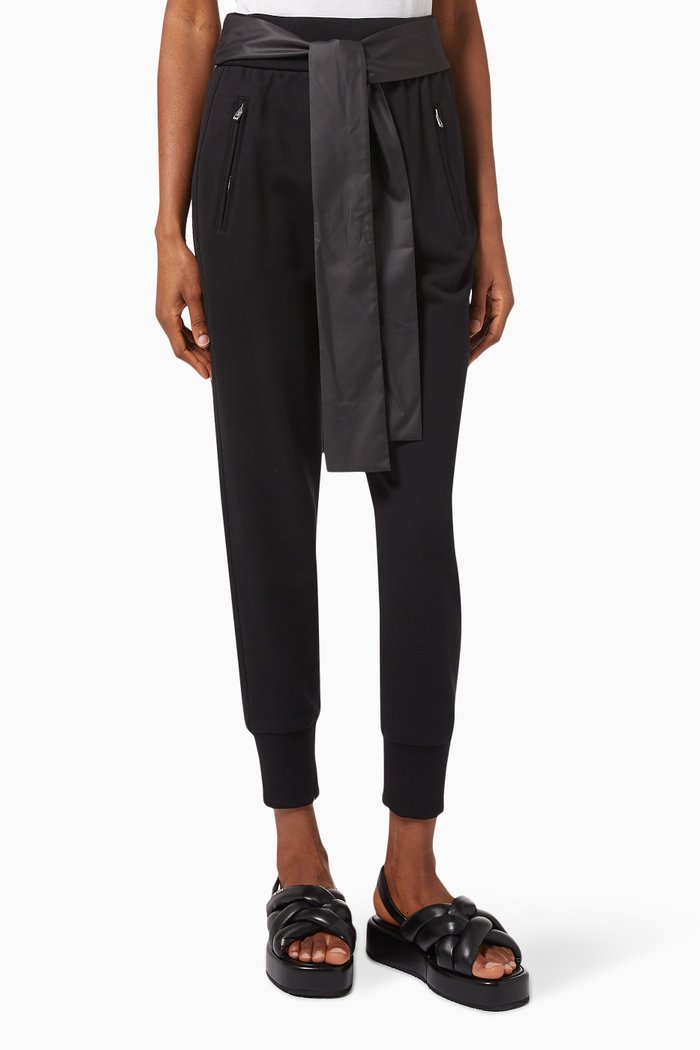 

Jogger Pants in French Terry, Black