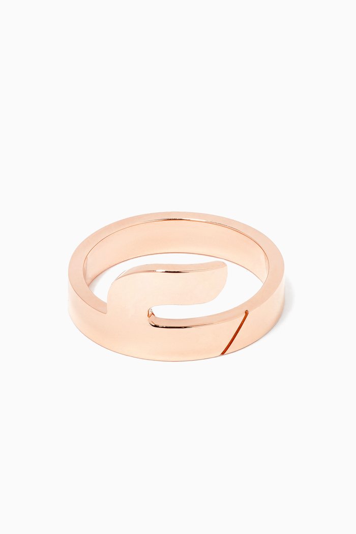 "Ein" Ring in 18kt Rose Gold