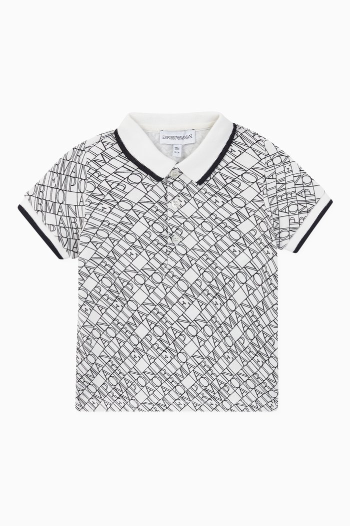 

Crossword Cotton Polo Shirt, White