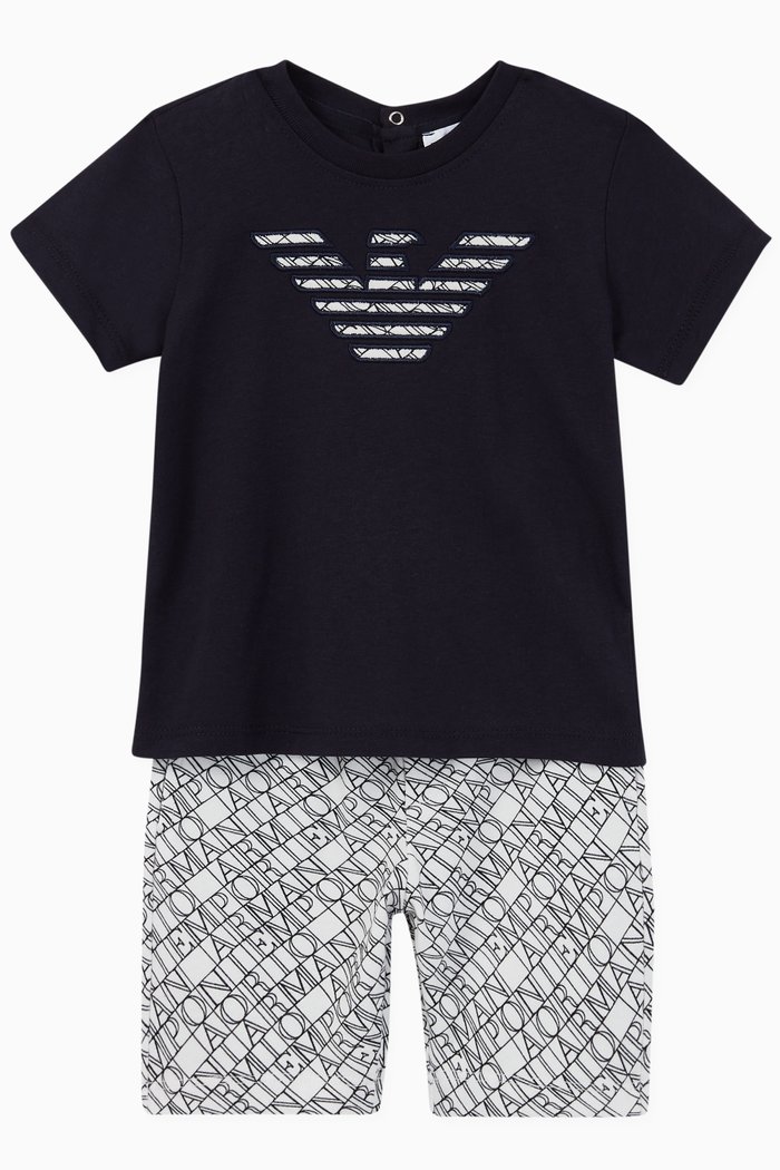 

EA Eagle T-Shirt and Shorts Set, White