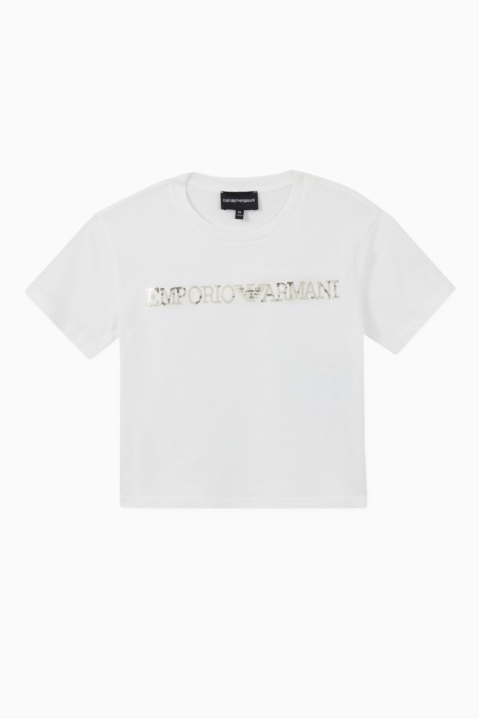 EA Text Jersey T-Shirt, White