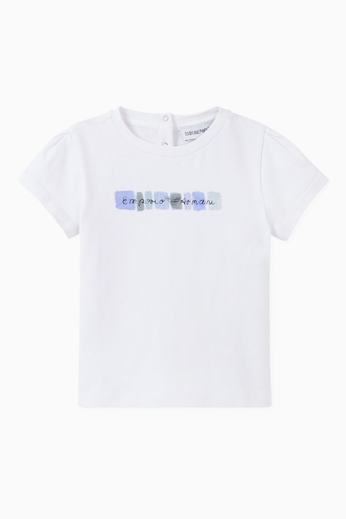 

EA Signature Mosaic Jersey T-Shirt, White