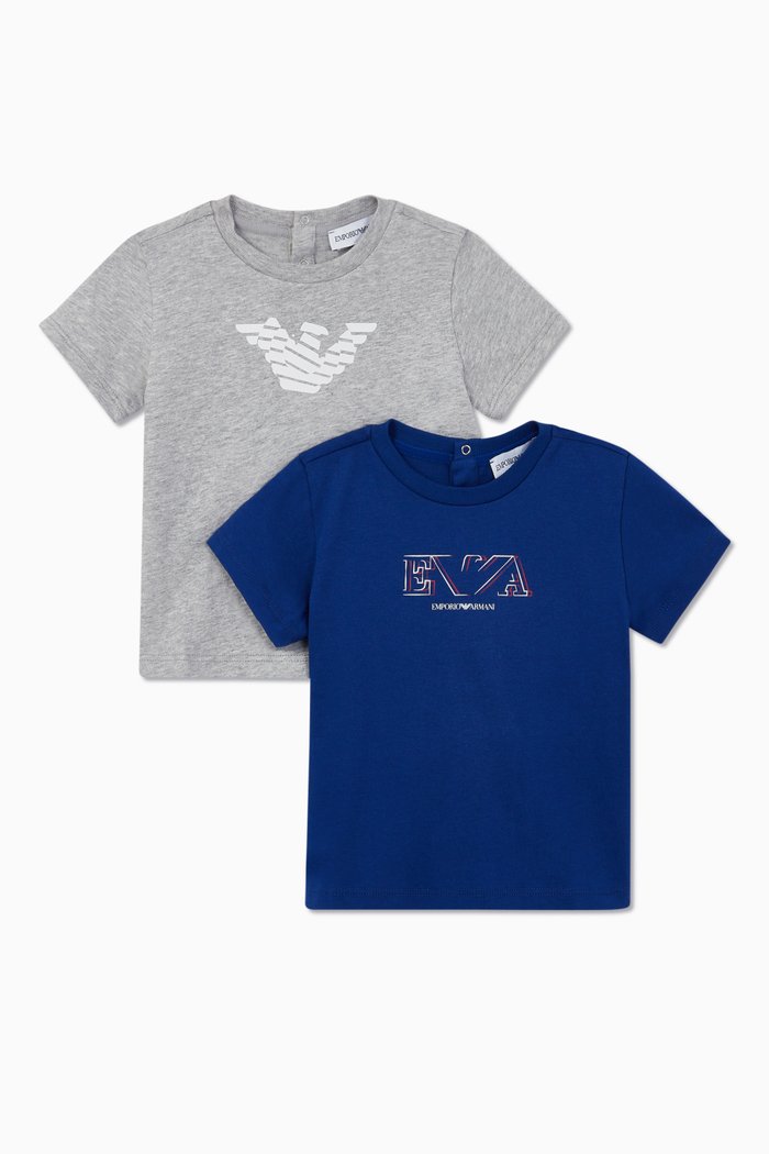 

EA Graphic Jersey T-Shirt, Set of 2, Blue