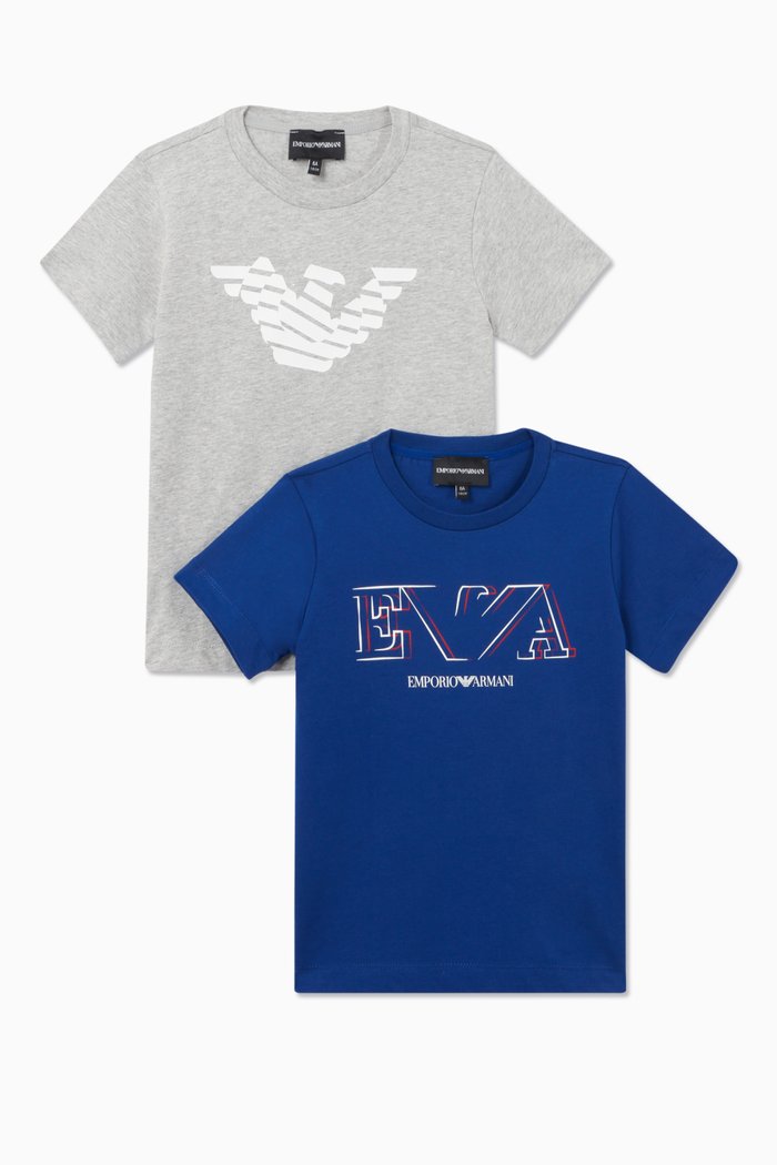 

EA Graphic Jersey T-Shirt, Set of 2, Blue