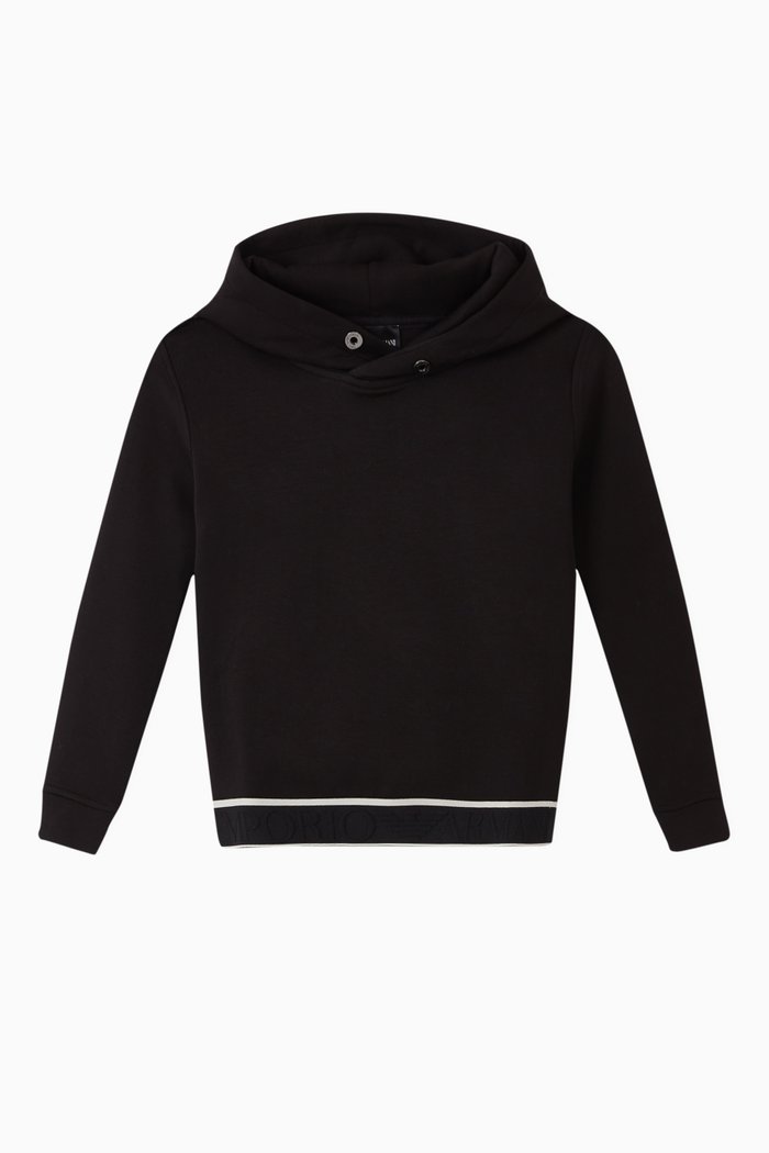 

EA Logo Band Jersey Sweatshirt, Black