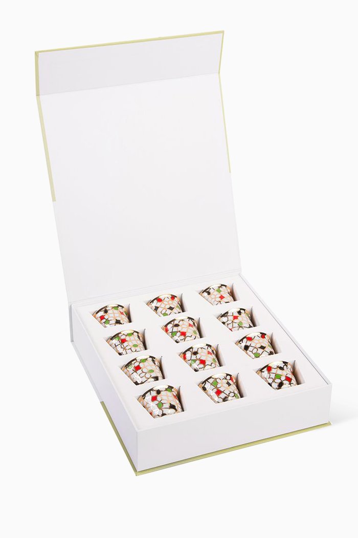 

Unity Arabic Coffee Cup Gift Box, Set of 12, Multicolour
