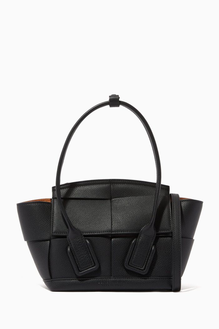

Mini Arco in Grainy Calf, Black