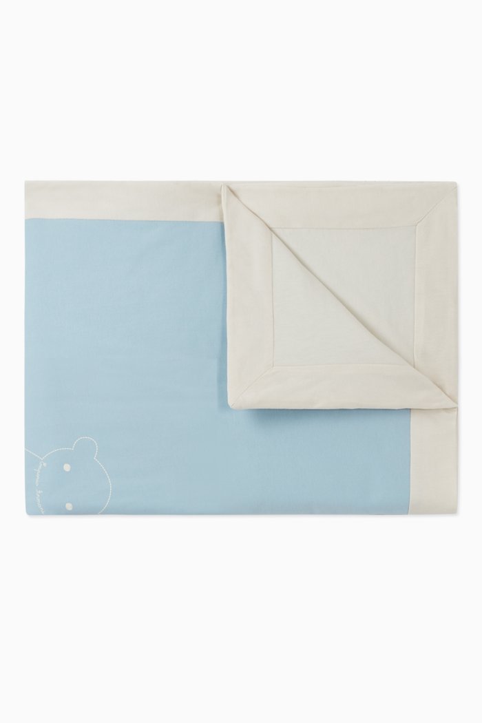 

EA Manga Bear Baby Blanket, Blue