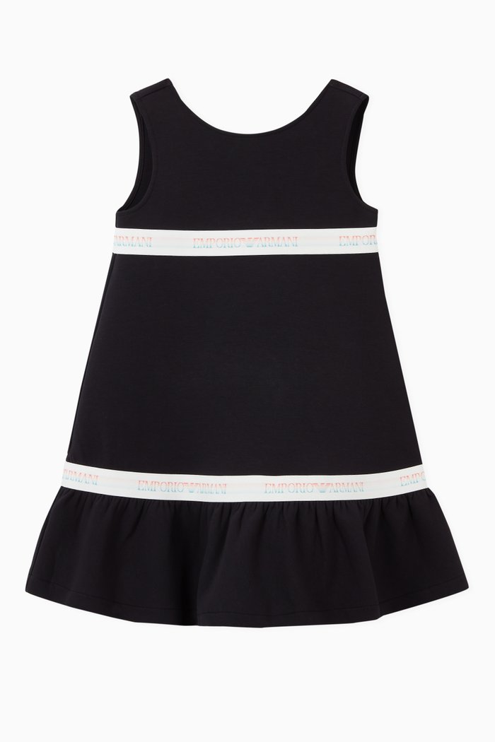

EA Rainbow Tape Jersey Dress, Blue