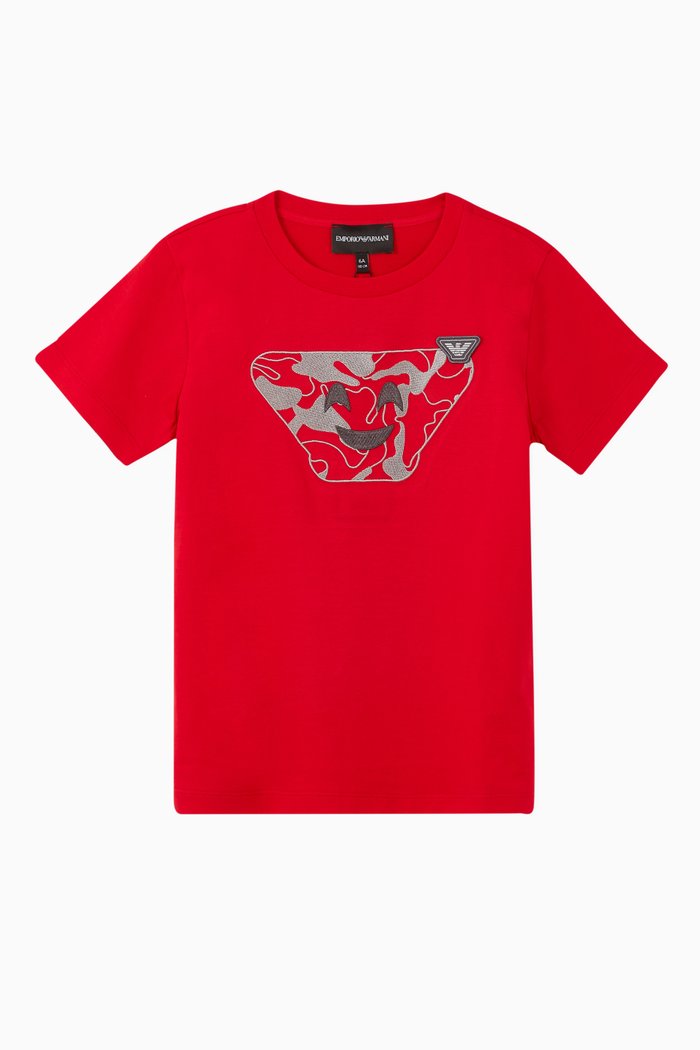 

EA Macro Emoji Jersey T-Shirt, Red