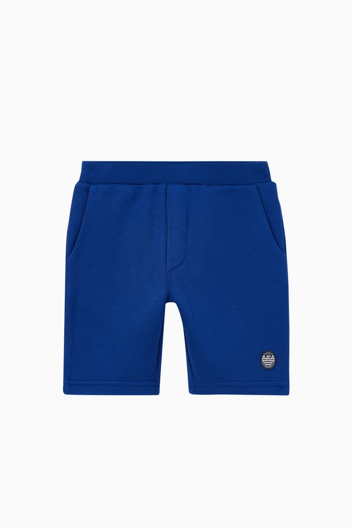 EA Rubber Patch Jersey Shorts, Blue