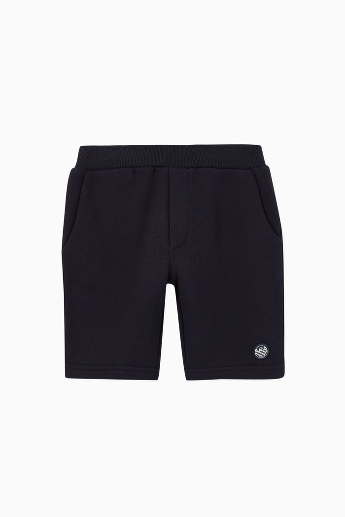 

EA Rubber Patch Jersey Shorts, Blue