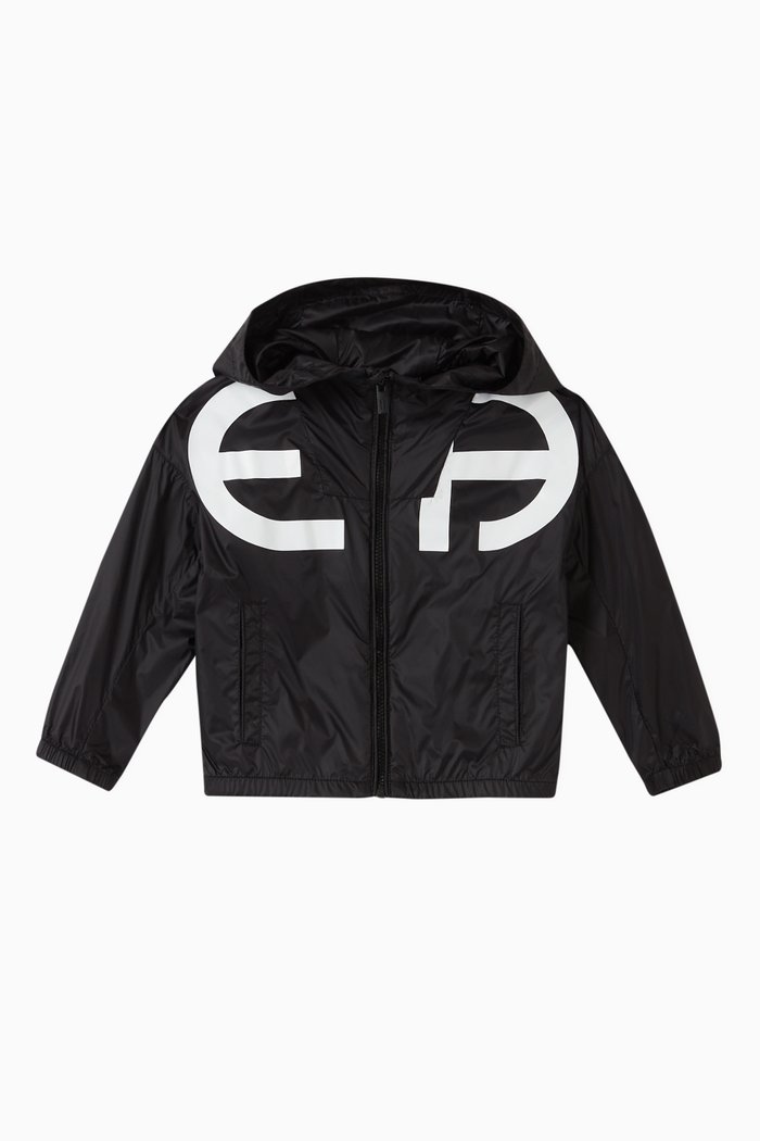 

EA Reacreate Nylon Windbreaker, Black