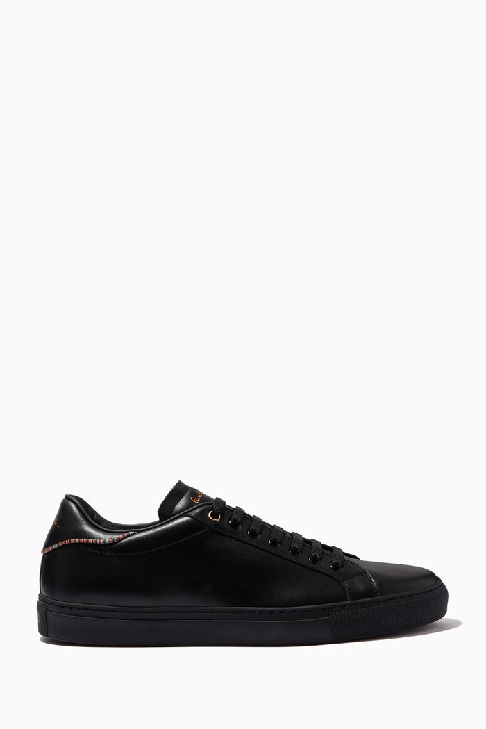 Beck Sneakers in Leather, Black