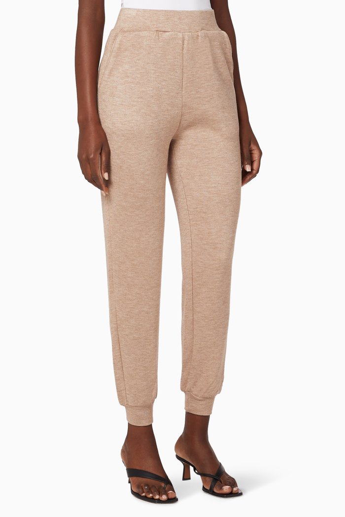 

Soft Knit Joggers, Brown