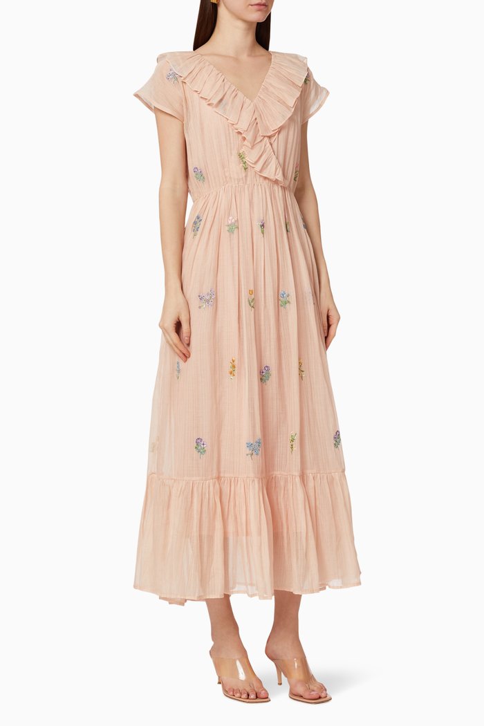

Larissa Cotton Dress, Neutral