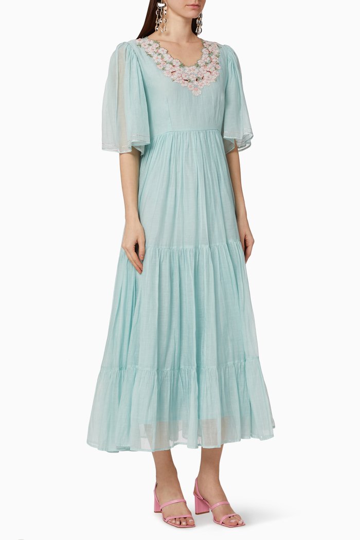 

Sydney Cotton Dress, Blue
