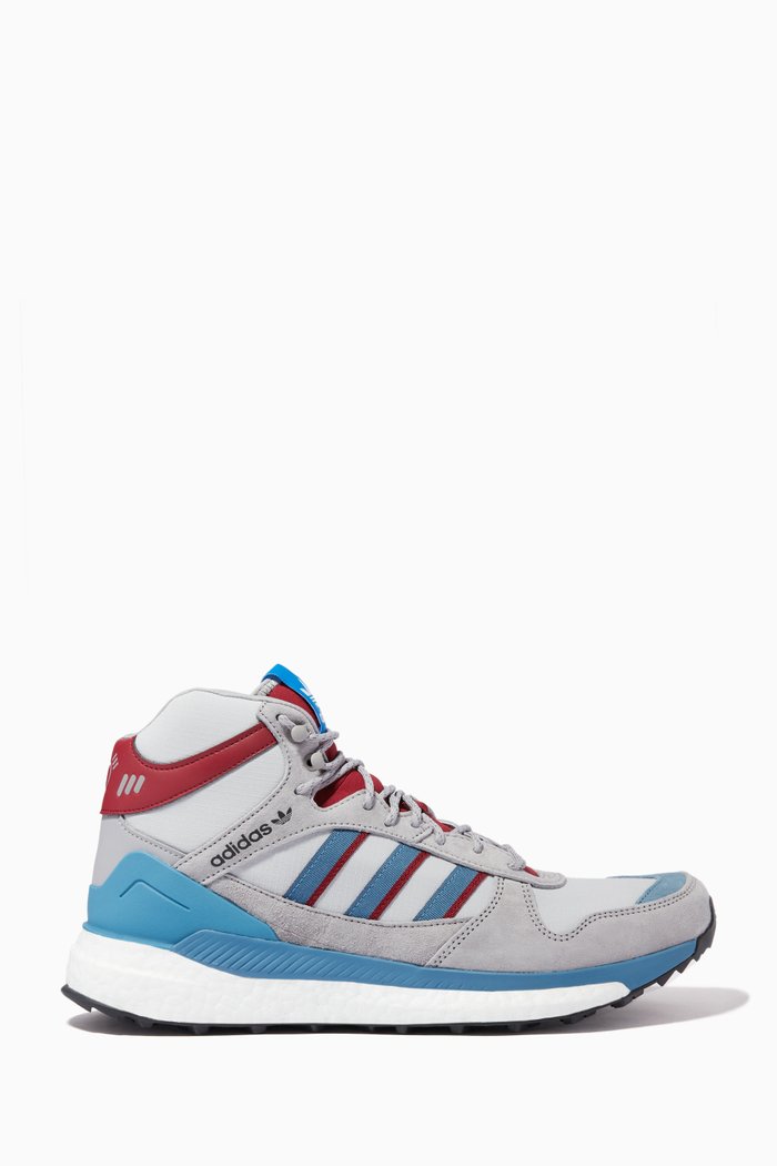 

x Human Made Marathon Sneakers in Leather, Grey