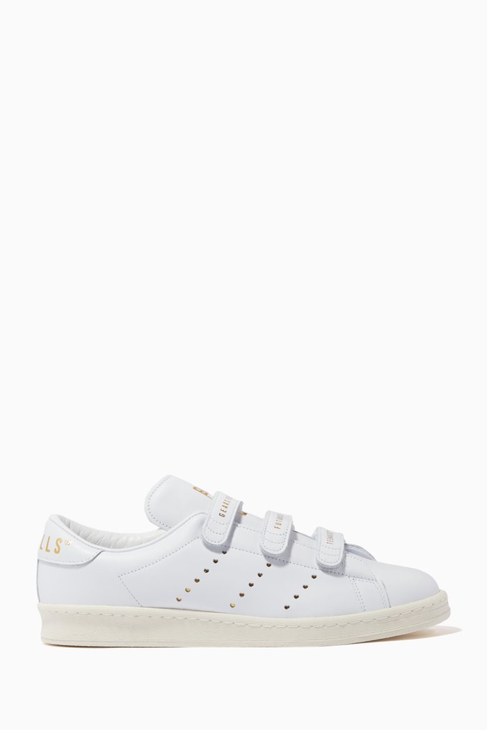 

x Human Made UNOFCL Sneakers in Leather, White