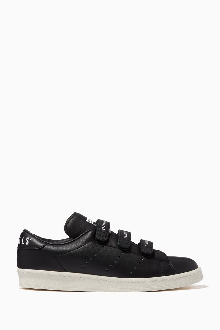 

x Human Made UNOFCL Sneakers in Leather, Black