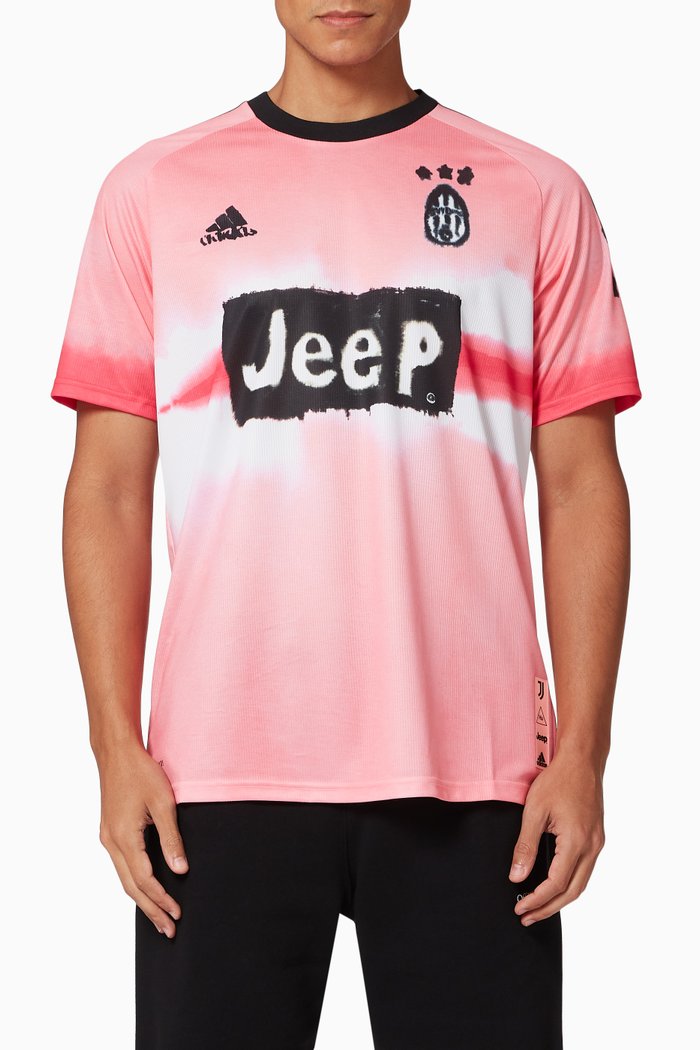 

x Juventus Human Race Jersey T-Shirt, Pink