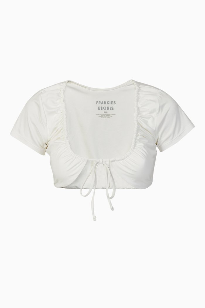 

Ziggy Bikini Top, White