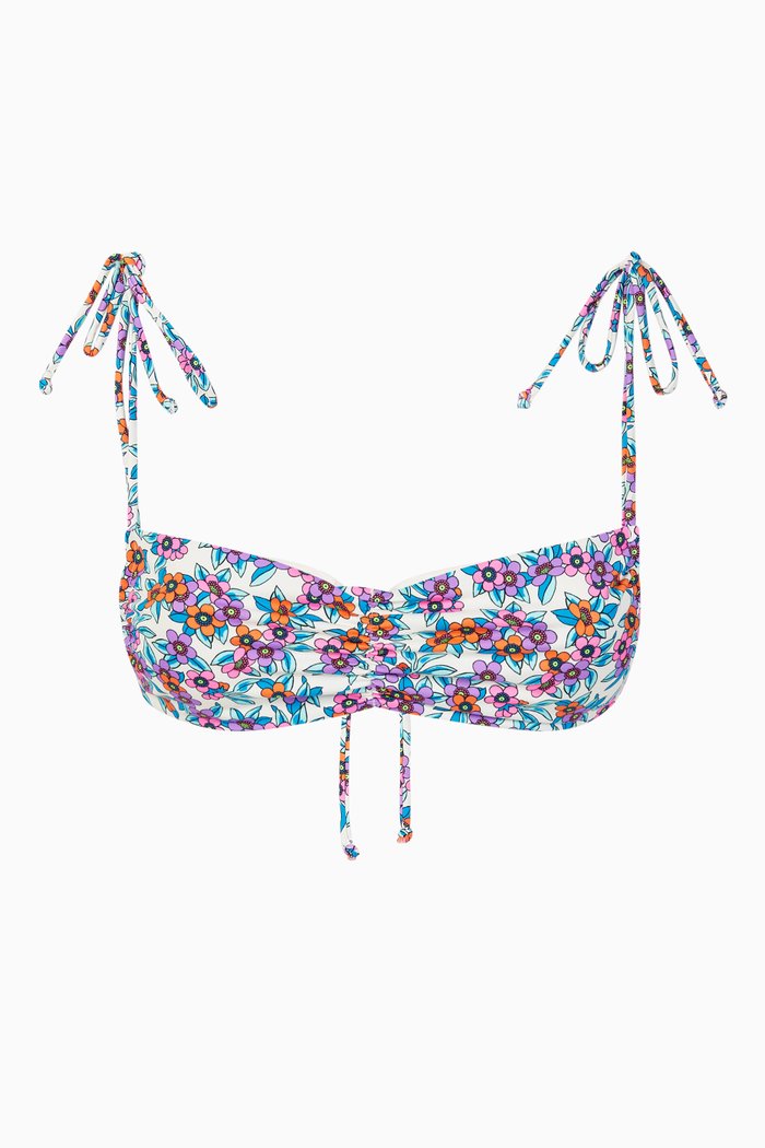 

Foxy Bikini Top, Blue