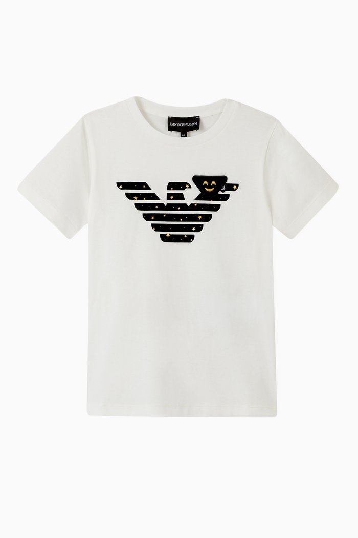 EA Eagle Stars Jersey T-Shirt, White
