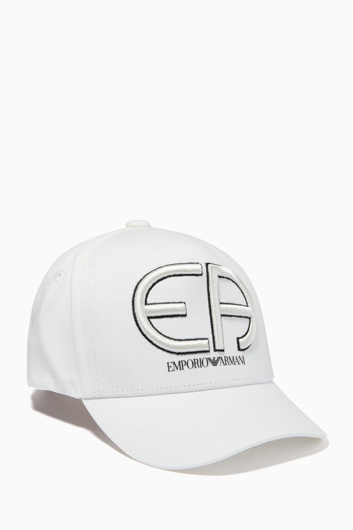 

EA Reacreate Baseball Cap in Cotton, White