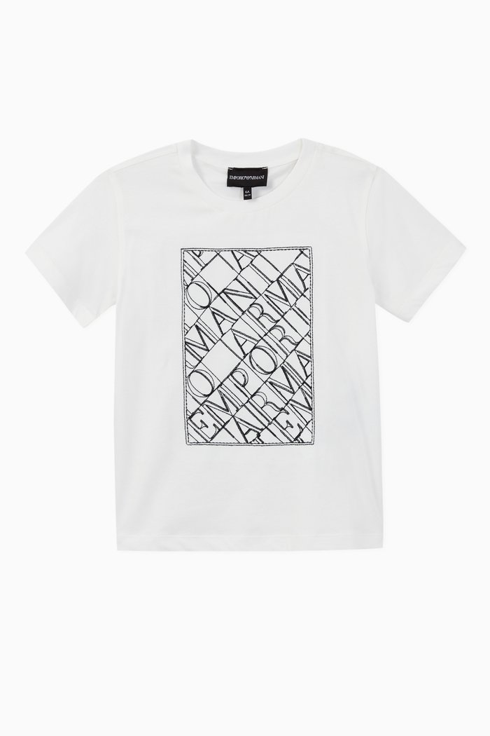 

EA Crossword Jersey T-Shirt, White