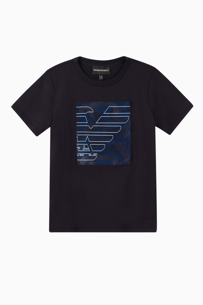 

Camo Eagle Jersey T-Shirt, Blue
