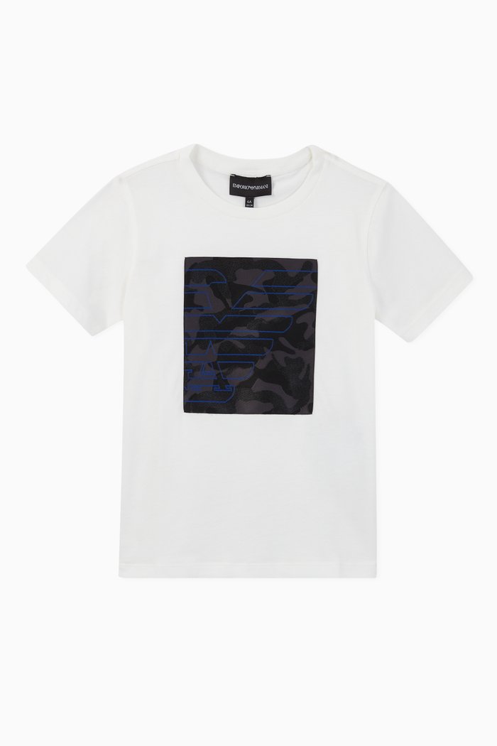 

Camo Eagle Jersey T-Shirt, White