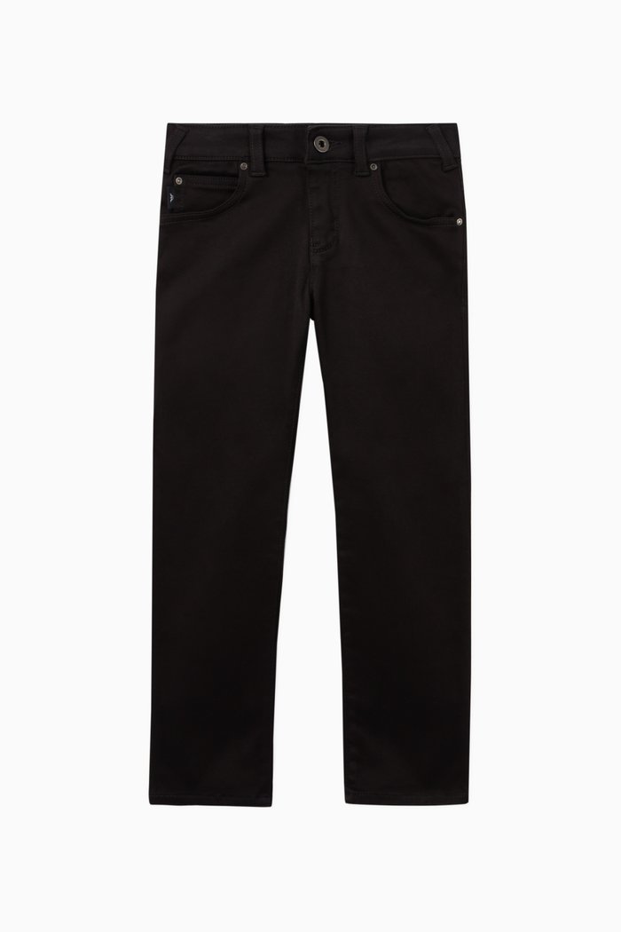 EA Eagle Stretch Jeans, Black