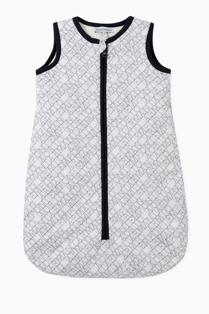 

EA Logo Crossword Sleeping Bag, White